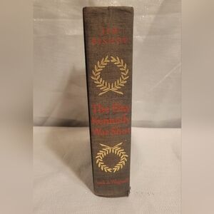 VTG The Day Kennedy Was Shot By Jim Bishop 1968 JFK History Prep Hardcover